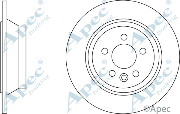 APEC BRAKING Bremžu diski DSK2737